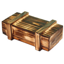 2Pièces Boîte Puzzle Bois , Résistant Et Sûr, Jouet Éducatif
