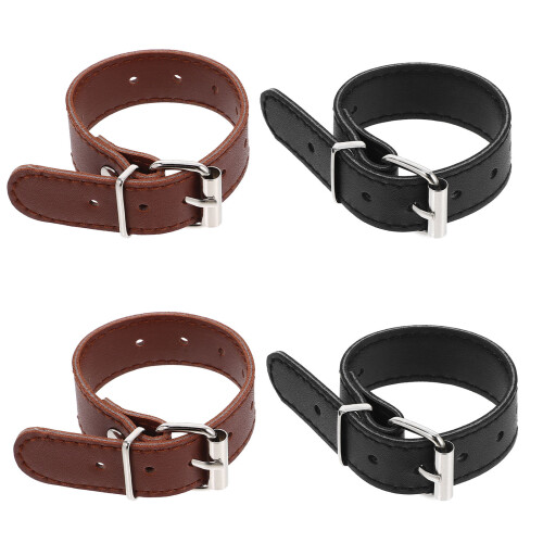 6Paires Sangles De Fixation Panier Cuir Résistantes