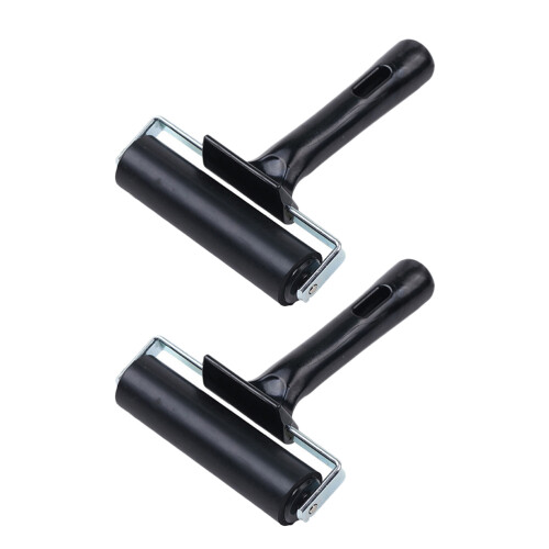 8Pièces Rouleaux D'encrage Noir Pour Impression Scrapbooking