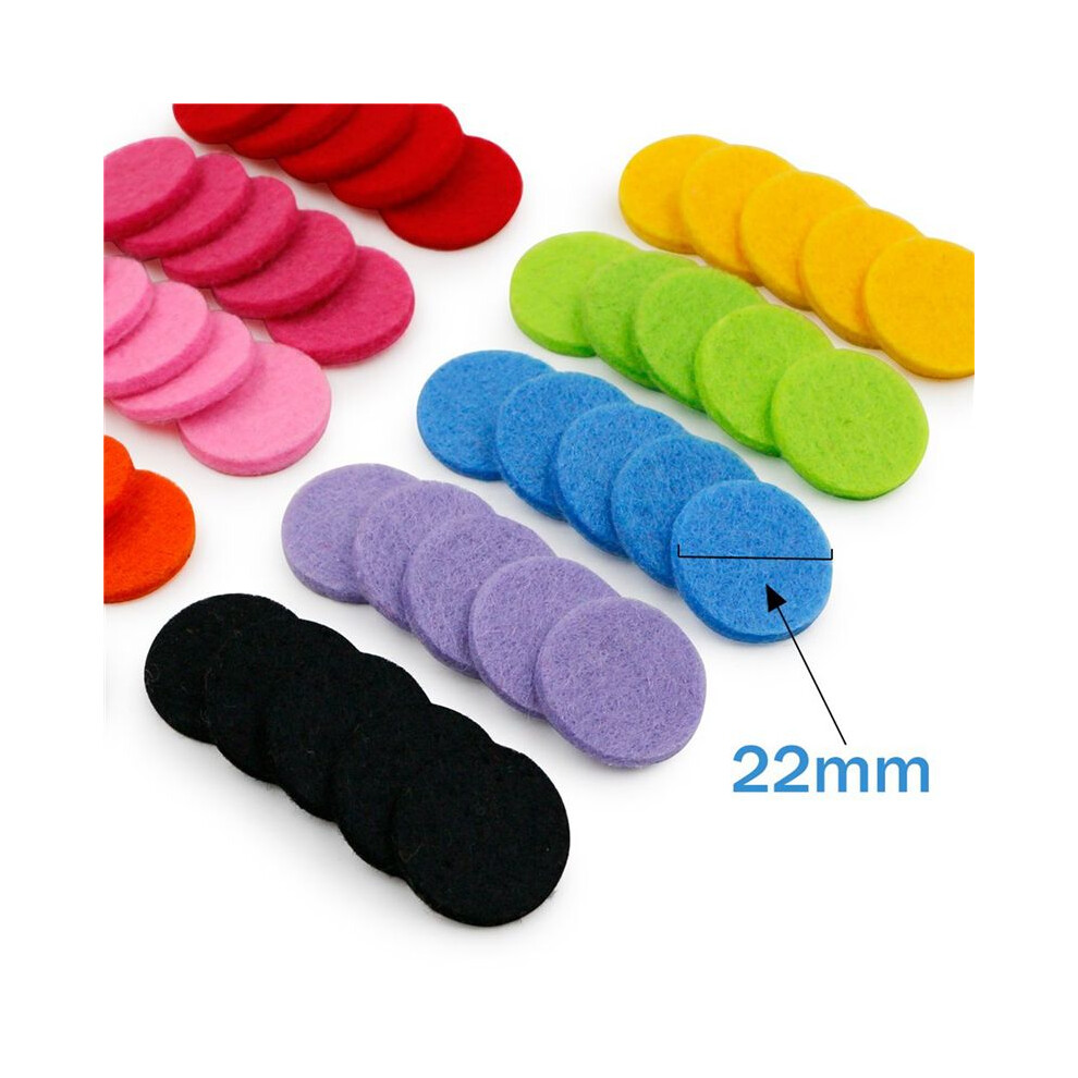 300 Pcs Replacement Pad 22Mm Refill For Essential Oil Diffuser Locket Necklace 6033977938223