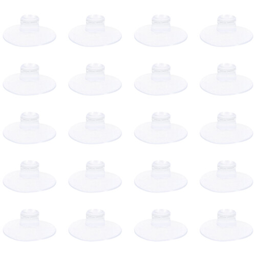 40Pièces Porte-Câble Ventouse Transparent Idéal Pour