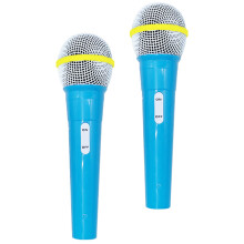 10Pièces Microphones Cosplay En Plastique Pour Et Fêtes