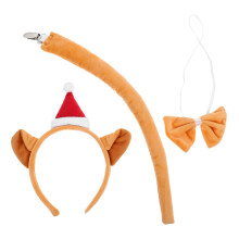 3Ensembles Bandeau Oreilles Chat Pour Cosplay Et Fêtes