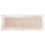 1Pièces Couvre-Piano Beige En Polyester Durable À Motif Brodé Raffiné 1
