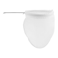 4Sets Reusable Cloth Tea Strainer Bags White Cotton for Loose Leaf Tea