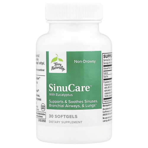 Terry Naturally, SinuCare com Eucalipto, 30 Softgels 2