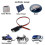 8 Pcs 18AWG SAE Extension Cable 2-Pin SAE Quick Connector Disconnect Plug 10A Solar Battery Panel SAE Plug Wire 1Ft/30cm 2