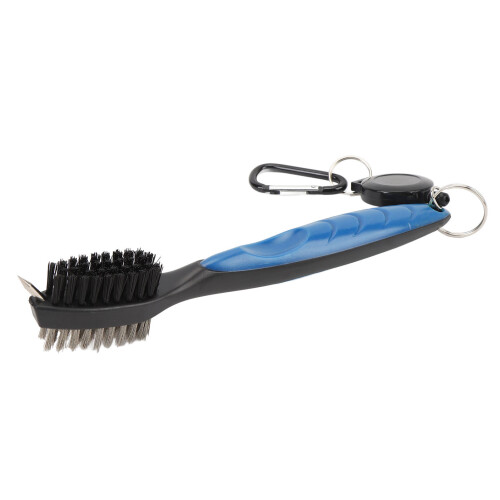 Brosse pour clubs de golf à poils double-face bleu 2