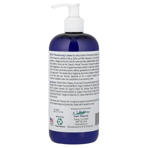 Eidon Ionic Minerals, Mineral Enriched, Moisturizing Λοσιόν, 16 oz (474 ml) 1