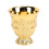 Modell: Retro-Metall-Weinglas; Farbe: Gold 13