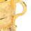 Modell: Retro-Metall-Weinglas; Farbe: Gold 4