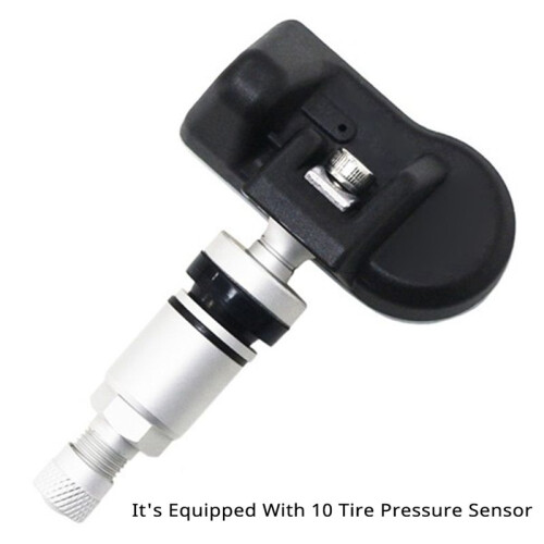 MUCAR Bildäckstryckdiagnosverktyg med 10 TPMS-Sensor 315MHz-433MHz Onlineprogrammering Stöder 11 Språk 2