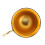 Modell: Retro-Metall-Weinglas; Farbe: Gold 9