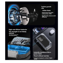 Car Jump  with Air Compressor  1000A Auto Battery Booster 150PSI Air Pump Portable Power Tire Inflator