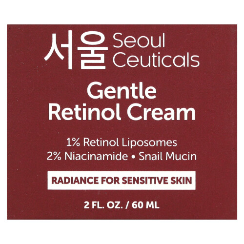 SeoulCeuticals, Ευγενική Ρετινόλη Κρέμα, 2 fl oz (60 ml) 1