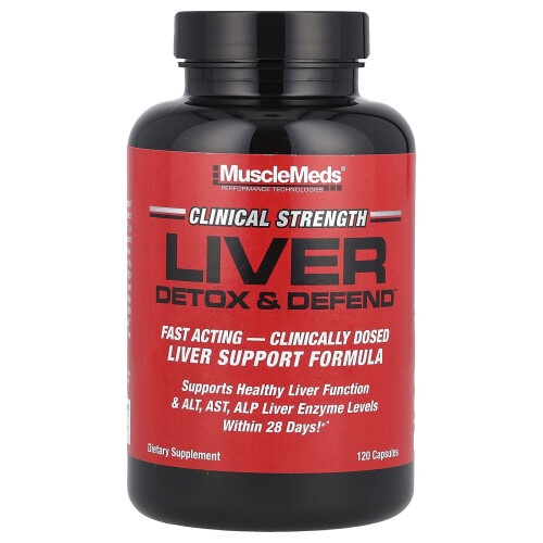 MuscleMeds, Detox e Defesa do Fígado, 120 Cápsulas 2