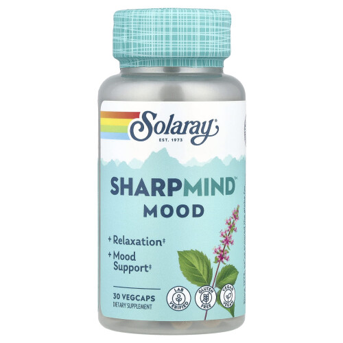 Solaray, SharpMind Nálada, 30 Vegcaps 2
