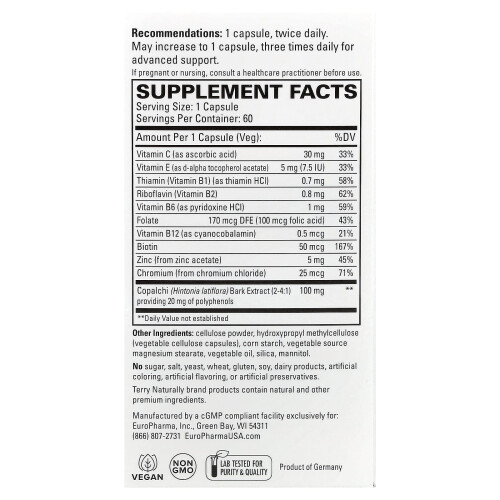 Terry Naturally, Sucontral D, 60 Capsuler 1