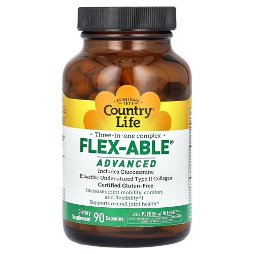 Country Life, Τριπλό Σύμπλεγμα, Flex-Able Advanced, 90 Φιάλες 2