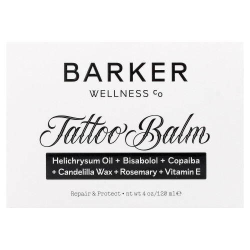 Barker Wellness Co, Tattoo Κρέμα, 4 oz (120 ml) 1