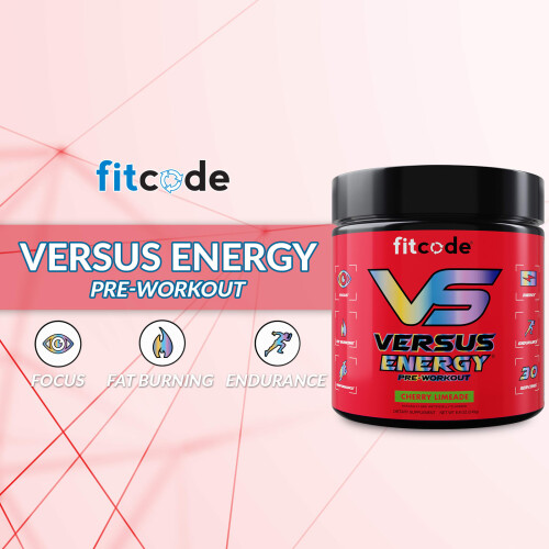 fitcode, Versus Energy Pre-Workout, Cherry Limeade, 8.8 oz (249 g) 2