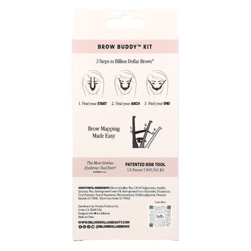 Billion Dollar Beauty, Brow Buddy Kit, 2 Stads Kit 2