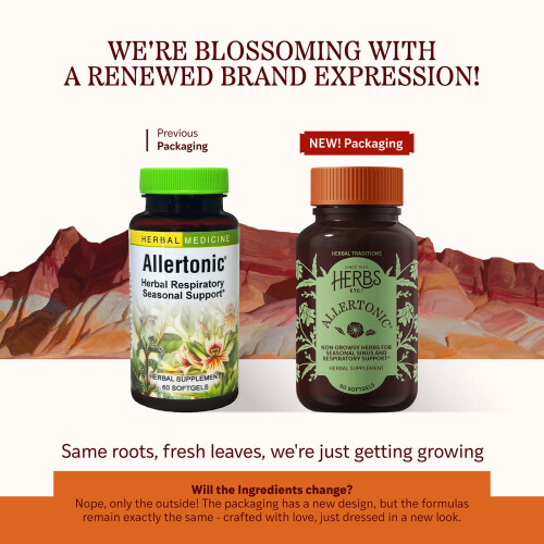Herbs Etc., Allertonic, 60 Softgels 2
