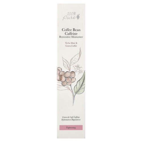 100% PURE, Coffee Bean Caffeine Restorative Moisturizer, 1.4 fl oz (40 ml) 1