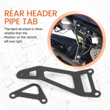 Motorcycle Rear Pedal Modified Exhaust Bracket for  MT-03 YZF R25 R3 2014-2021Exhaust Bracket