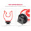 Ruisonderdrukkende Condensatormicrofoon Camera-Opname Interviewmicrofoon USB Direct Broadcast -Microfoon 8