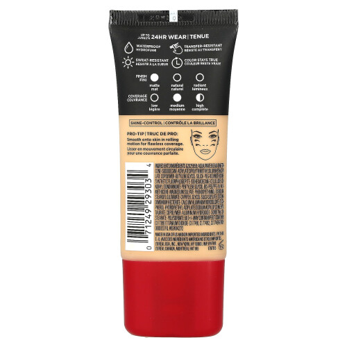 L'Oral, Infallible, Pro-Matte Βάση, 104 Χρυσό Βεζάλε, 1 fl oz (30 ml) 1