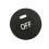2X Air Conditioning Panel  Button Central Control Knob Cover OFF for  5 Series E60 E61 61319250196 7