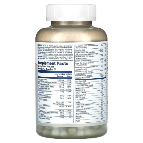 Solaray, Spectro, Multivitamiini, 120 Vegikapselia 1