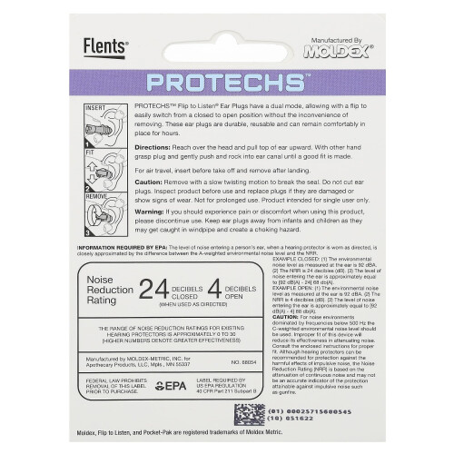 Flents, Protechs, Orecchini, Viaggio, 1 Paio con Scatola 1