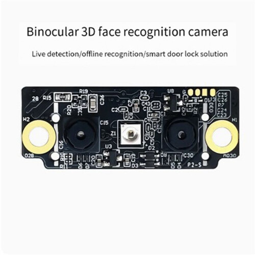 FM225 3D Face Recognition Module AI Offline Recognition UART&USB Interface with Binocular Infrared Camera Live Detection 2