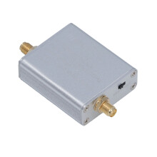 Full Band Low Noise Amplifier 0.1MHz-6GHz 20dB Aluminum Alloy