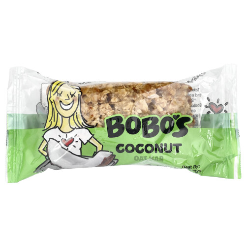 Bobo's Oat Bars, Barras de Aveia de Coco, 12 Barras, 3 oz (85 g) Cada 2