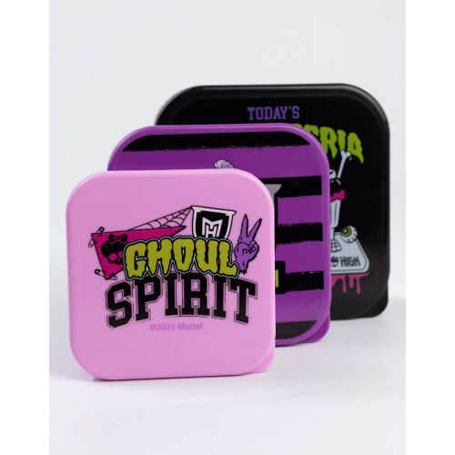 Monster High Monster High 3 Piece Snack Pot Set (Womens Multicoloured) 1