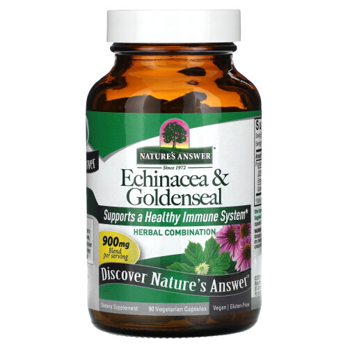 Nature's Answer, Εχινάκεια & Χρυσάνθεμος, 900 mg, 90 Βεγέταρια ΚΑΠΣΟΥΛΕΣ (450 mg ανά ΚΑΠΣΟΥΛΗ) 2