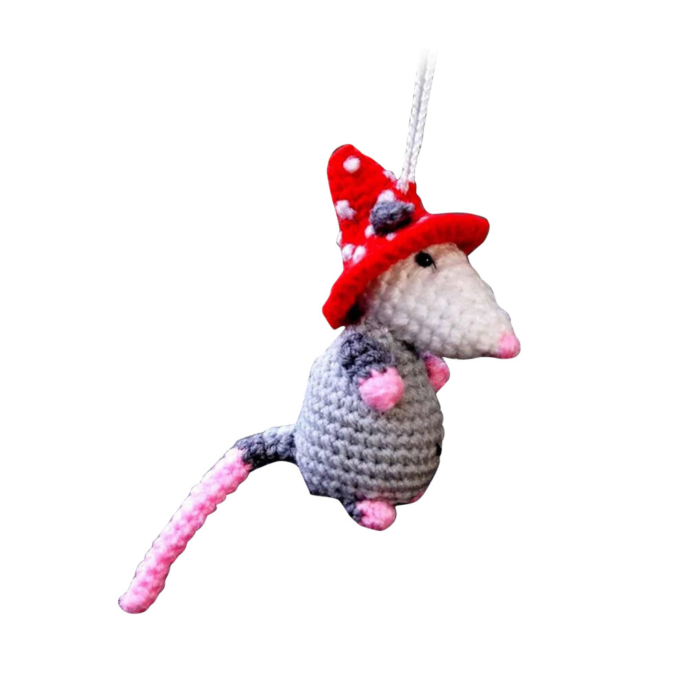 Possum Car Hanging Ornament Acrylic Rearview Mirror Decor Cute C 6931384946186