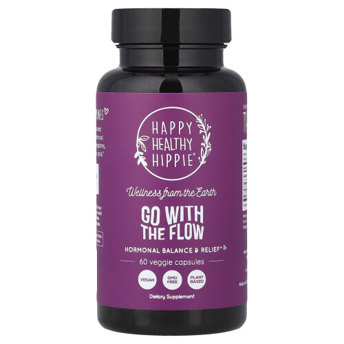 Happy Healthy Hippie, Πηγαίνω με την Ροή, Ισορροπία και Ανάπαυση, 60 Φυτικές Καψούλες 2