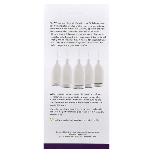 NOW Foods NOW Foods, Solutions, Ceramische Steen Diffuser, 1 Diffuser 1