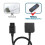 For FDSkey Disk System Drive Emulator+Cable Adapter+4GB Card with OLED Display for  Twin Famicom Emulator Black 7