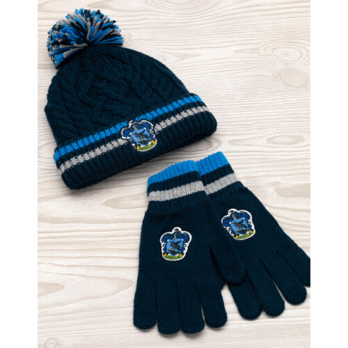 Harry Potter Harry Potter Beanie and Gloves Set (Unisex Blue) 1