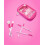 Barbie Barbie Makeup Brush Set (Womens Pink) 6