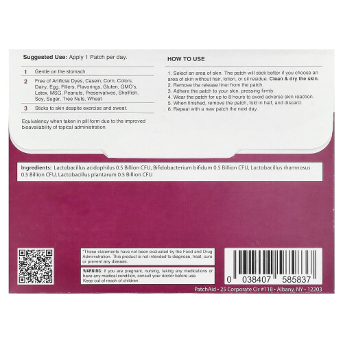 PatchAid, Kinderprobiotik-Patch, 30 Patches 1