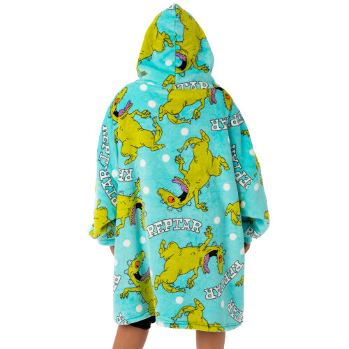 Rugrats Blanket Hoodie (Womens Blue) 1