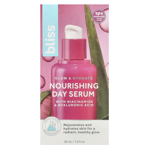 Bliss, Glow & Hydrerende Dag Serum, 1 fl oz (30 ml) 1
