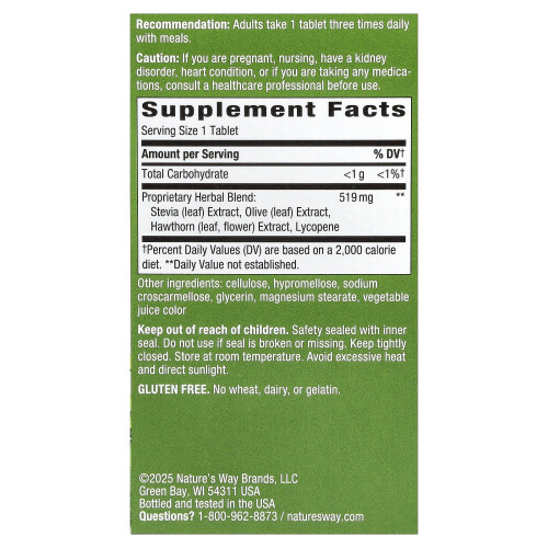 Nature's Way, BP Manager, 90 Tablete 1