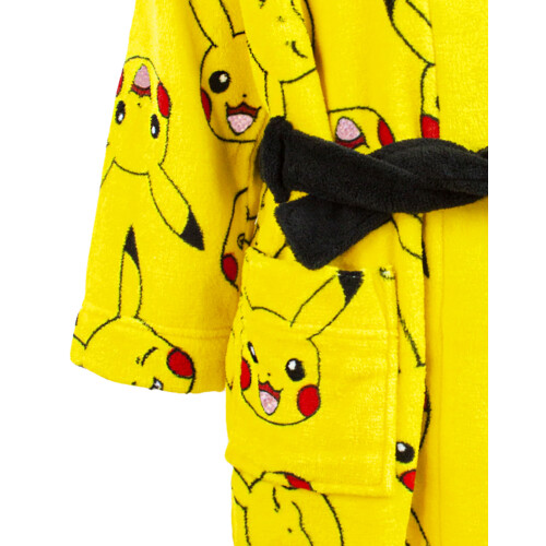 Pokémon Pokemon Bathrobe (Unisex Kids Yellow) 2